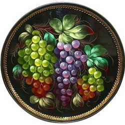 Пазл: Жостовский поднос