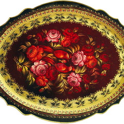 Пазл: Жостовский поднос
