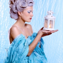 Пазл: Зимняя фея