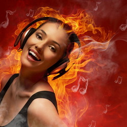 Пазл: Очарованная музыкой