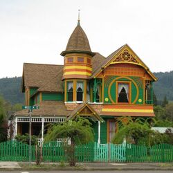 Пазл: Викторианский домик в Орегоне