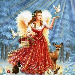 Пазл: В красном