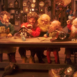 Пазл: Часовые мастера