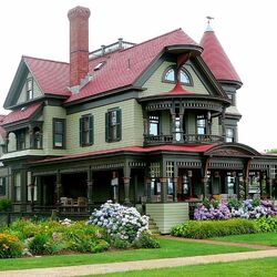 Пазл: Викторианский домик в Калифорнии