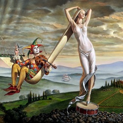 Пазл: Качели любви