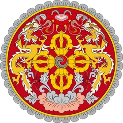 Пазл: Герб Бутана