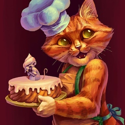 Пазл: Торт с ''изюминкой''