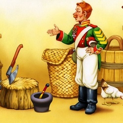 Пазл: Каша из топора