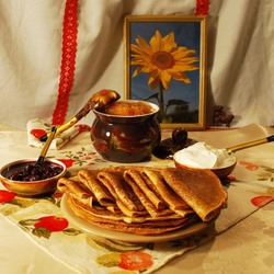 Пазл: Масленичное угощение