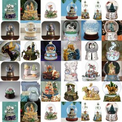 Пазл: Снежные шары