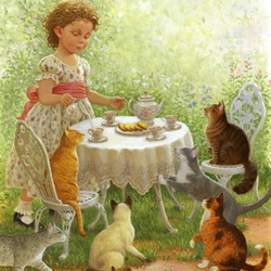 Пазл: Чаепитие