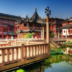 Пазл: Чайный дворец. Шанхай. Китай