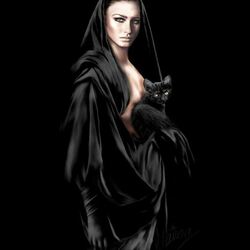 Пазл: С кошкой