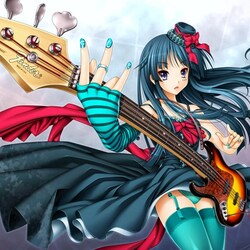 Пазл: Гитаристка