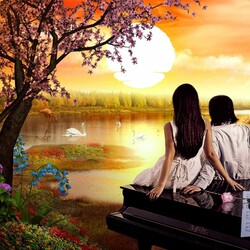 Пазл: Школьная любовь 