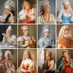 Пазл: Русские красавицы