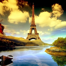 Пазл: Эйфелева башня 
