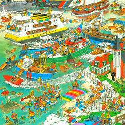 Пазл: Все на пляж!