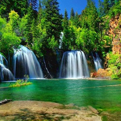 Пазл: Водопад 