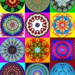 Пазл: Мандалы