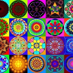 Пазл: Мандалы