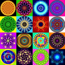 Пазл: Мандалы