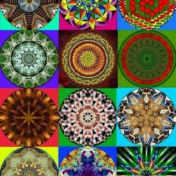Пазл: Мандалы