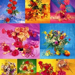 Пазл: Цветочный натюрморт