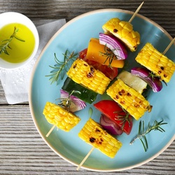 Пазл: Овощной шашлык 