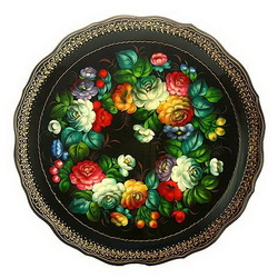 Пазл: Жостовский поднос