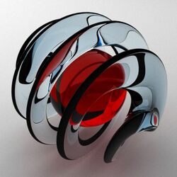 Пазл: Спиралевидный шар