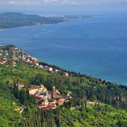 Пазл: Абхазия. Новый Афон