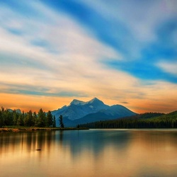 Пазл: Гладь озера