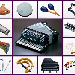 Пазл: Музыкальные инструменты