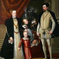 Пазл: Портрет Максимилиана II с семьей 