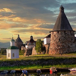 Пазл: Соловки, крепостные стены