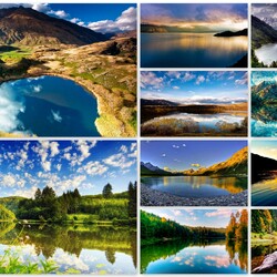 Пазл: Гладь озер