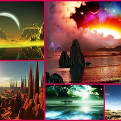 Пазл: Неизвестные миры