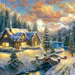 Пазл: Праздничный вечер