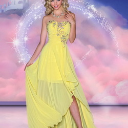 Пазл: Дизайнерское платье 