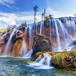 Пазл: Водопад      