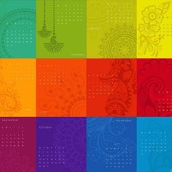 Пазл: Календарь