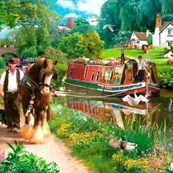 Пазл: Буксировка