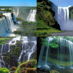 Пазл: Водопады 