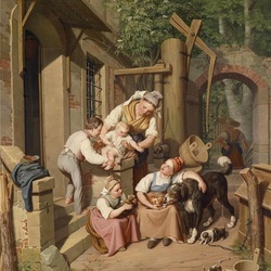 Пазл: Заботливая мама