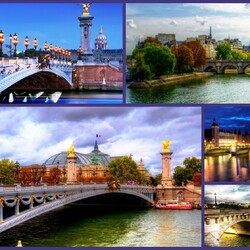 Пазл: Мосты Парижа