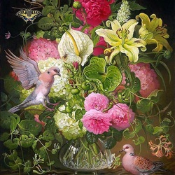 Пазл: Букет цветов