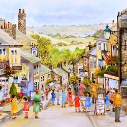 Пазл: На улице