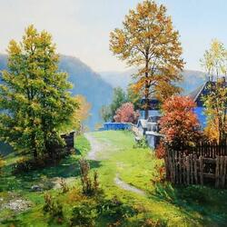 Пазл: Деревенские будни