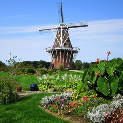 Пазл: Сад в голландском стиле